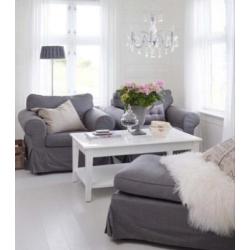 Ektorp banken, fauteuils en hockers met bezorging. NIEUW!