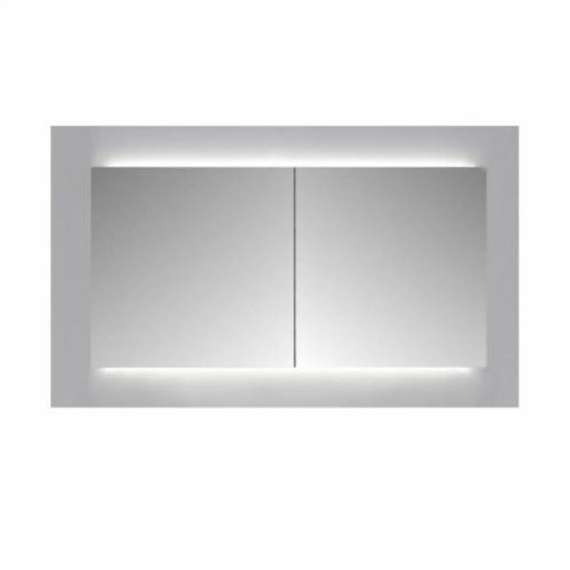 Spiegelkast Sanicare Qlassics Ambiance 100 cm 2 Deuren Ho...
