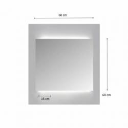 Spiegelkast Sanicare Qlassics Ambiance 60 cm 1 Deur Hoogg...