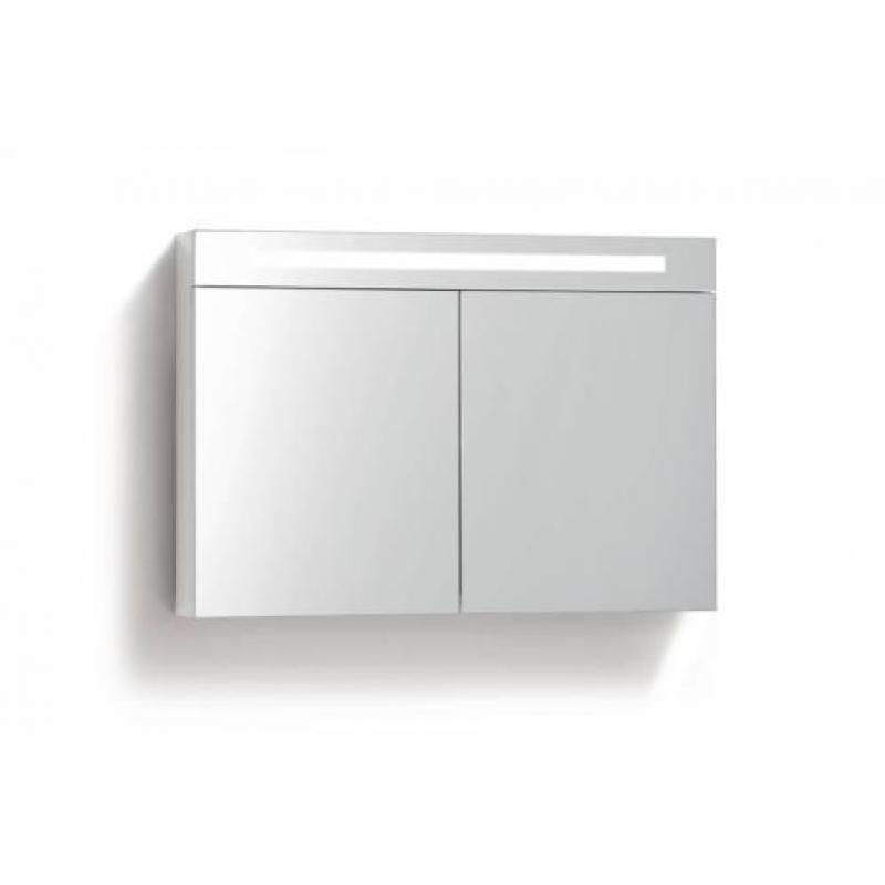 Spiegelkast 120 Cm Met Tl Verlichting En Stopcontact 4 Kl...