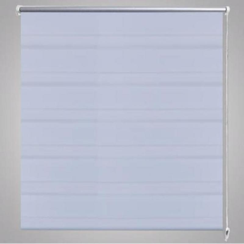 vidaXL Duo rolgordijn 120 x 175 cm wit