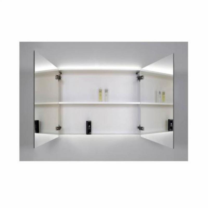 Spiegelkast Sanicare Qlassics Ambiance 120 cm 2 Deuren Zi...