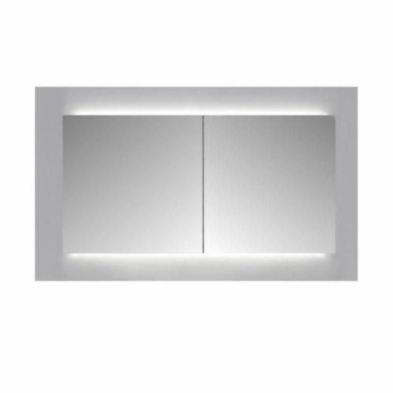 Spiegelkast Sanicare Qlassics Ambiance 100 cm 2 Deuren Ho...