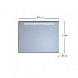 Badkamerspiegel Sanicare Q-Mirrors Ambiance en ‘Warm Whit...