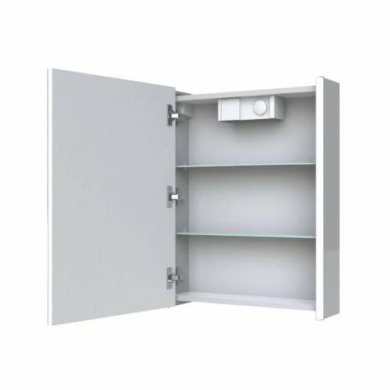 Spiegelkast Allibert Stella LED Verlichting 50x65x14cm So...