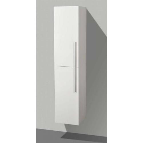 Hoge kolomkast 35x35x160 cm hoogglans Antraciet