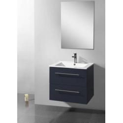 Badmeubel Keramic 60 cm hoogglans antraciet