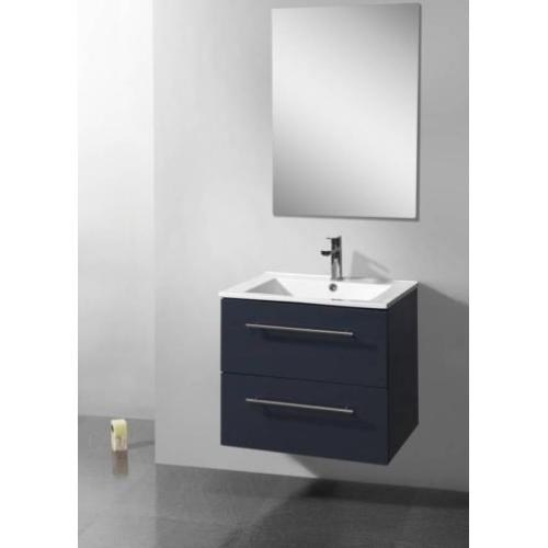 Badmeubel Keramic 60 cm hoogglans antraciet