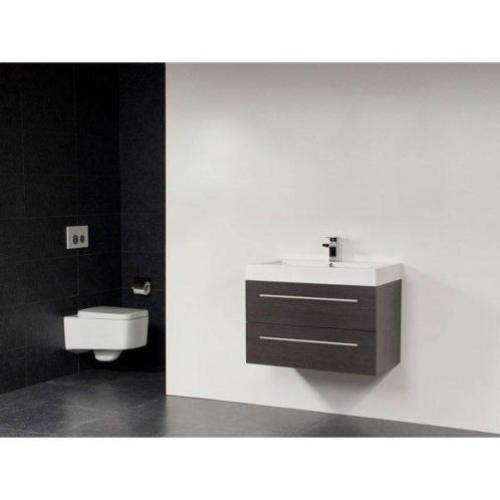 Saniclass Florence badmeubel 80x47cm black wood