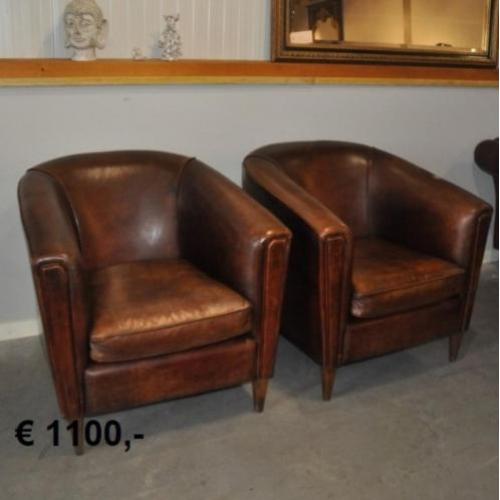 Schapenleren inrichting/meubels/hockers