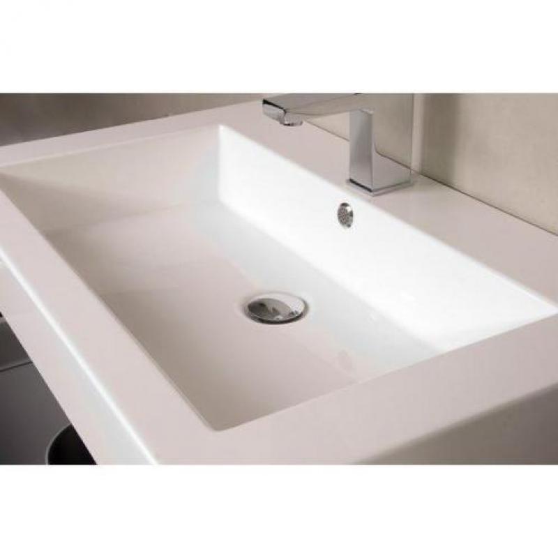 Saniclass Florence badmeubel 80x47cm black wood