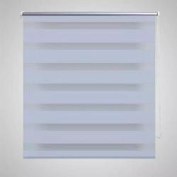 vidaXL Duo rolgordijn 120 x 175 cm wit