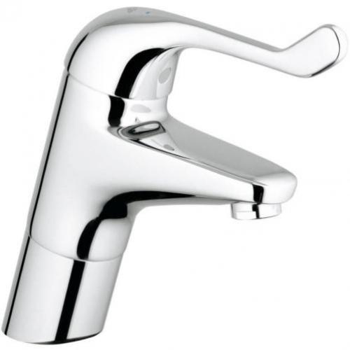 Euroeco Special Veiligheids Wastafelkraan Hoog Met Hendel...