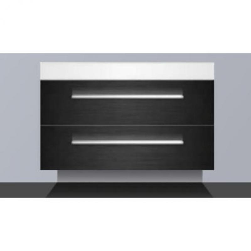 Saniclass Florence badmeubel 80x47cm black wood