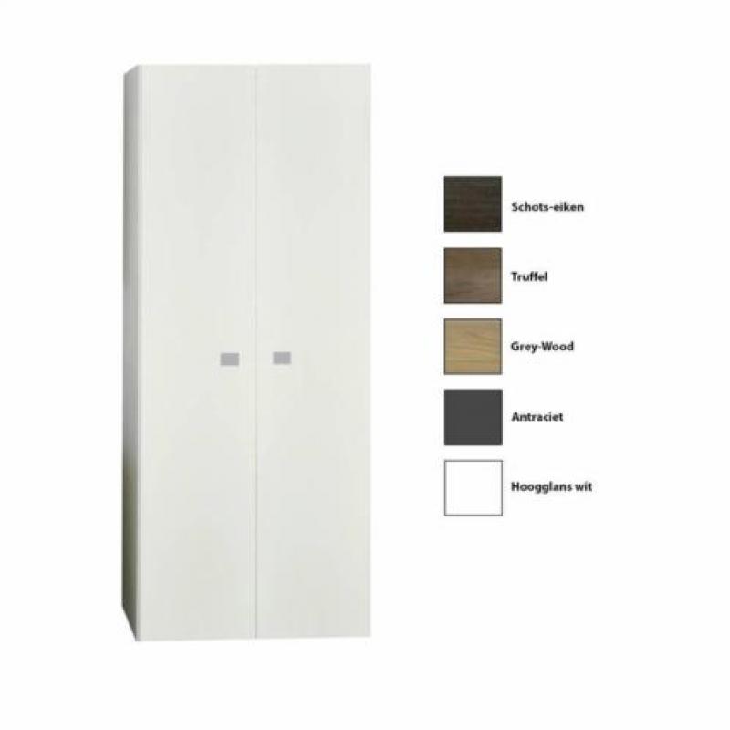 Kolomkast Sanicare Q5 2 Soft-Close Deuren 160 cm Hoogglan...