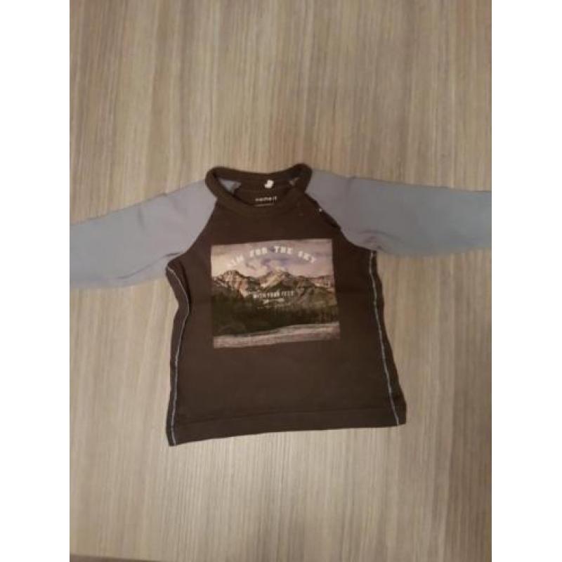 diverse name it shirts maat 50