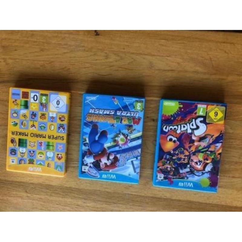 wii U spelletjes diverse