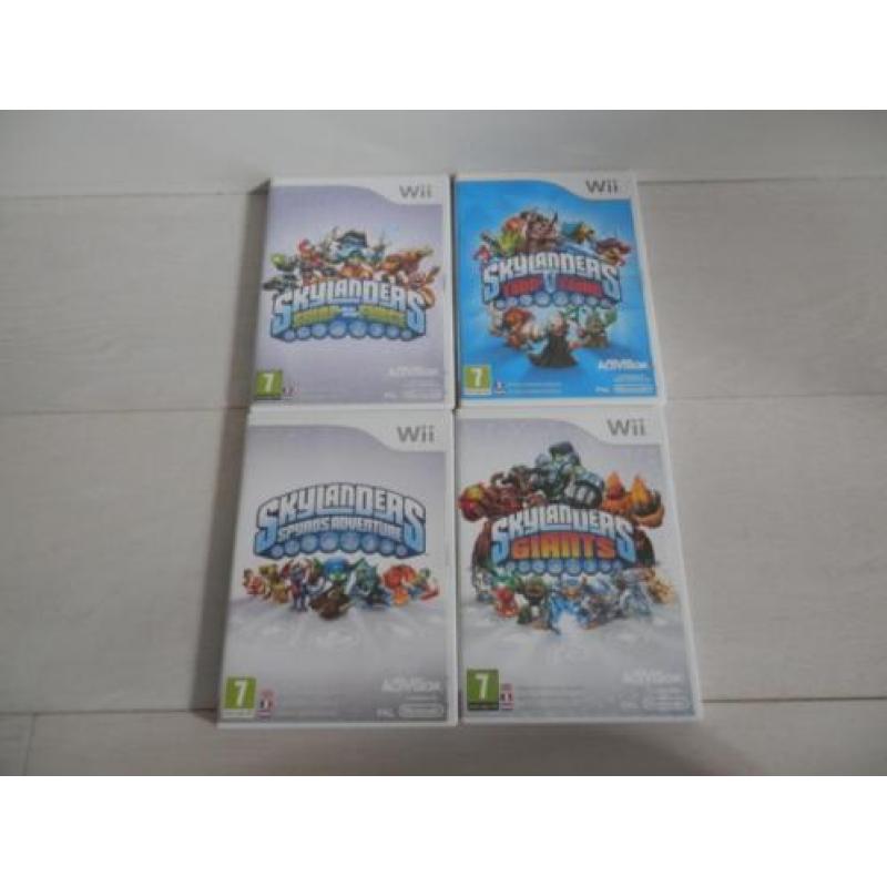 4x Nintendo Wii : Skylanders : Swap Force / Trap Team / Spyr