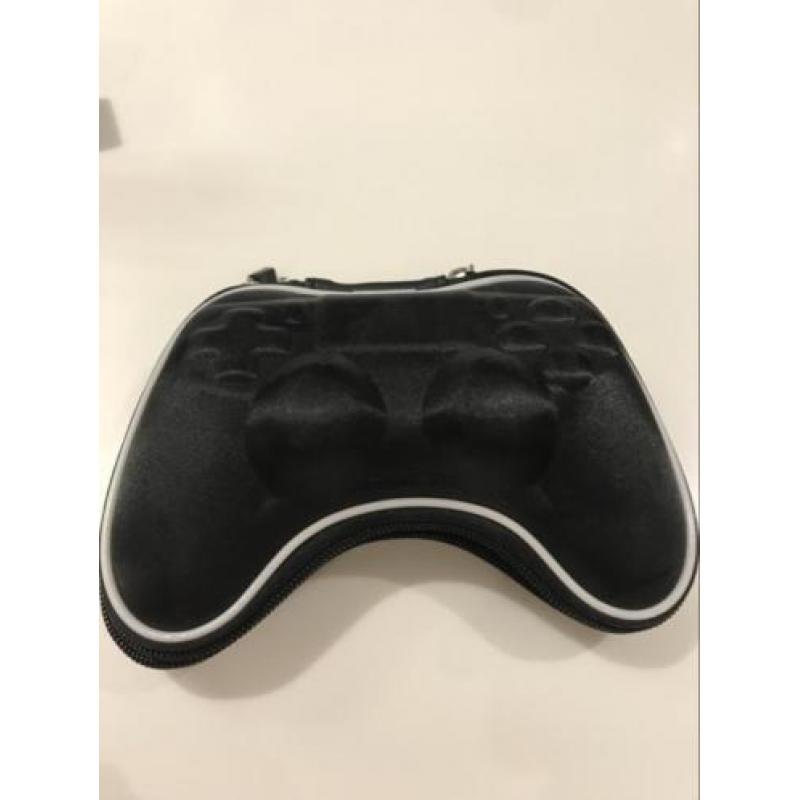Modded ps4controller Carbon met rapid-firechip+oplaadstation