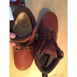 Hanwag Singati schoen mt 40,5 halfhoog antiallergeen cognac