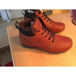Hanwag Singati schoen mt 40,5 halfhoog antiallergeen cognac