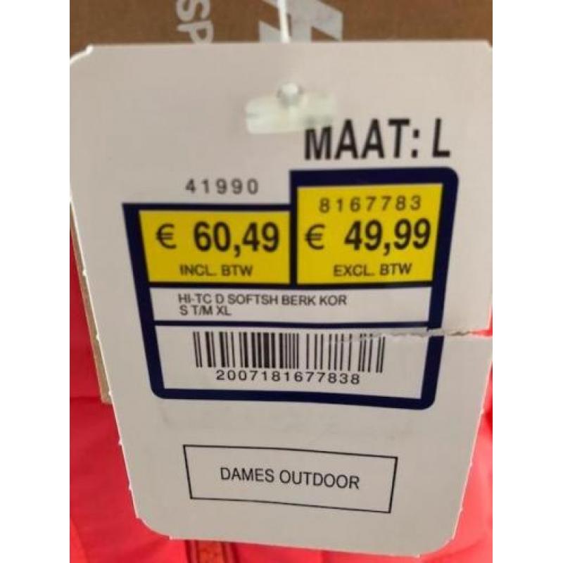 NIEUW: Hi-Tec Berkshire outdoor dames jas, maat L