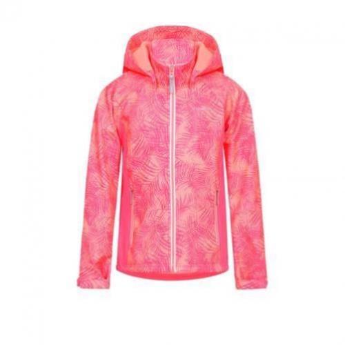 Icepeak Taila softshell jack roze (meisjes) maat 140