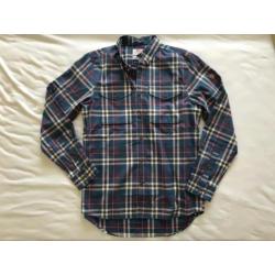 Fjallraven Sarek overhemd, ruit, blauw, maat heren M, nieuw